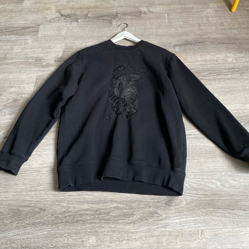 H&M X Weekend XO Black Crew Neck Sweatshirt Men Size S